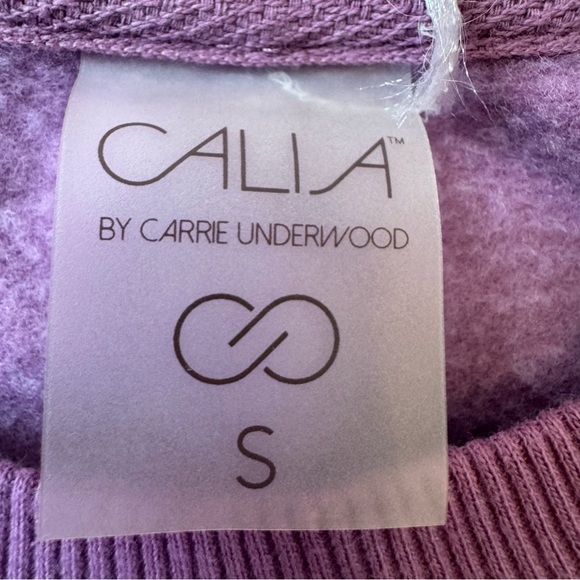 CALIA by Carrie Underwood Purple Crew Sweatshirt Ultra Soft Size Small - Picture 2 of 7